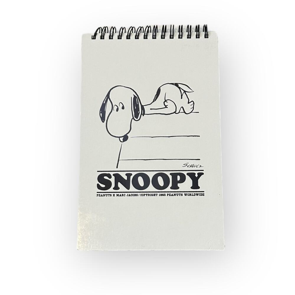 Marc Jacobs x Peanuts Collab Snoopy Note Pad